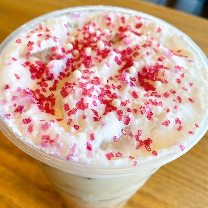 CANDY CANE COLD BREW FROM STARBUCKS