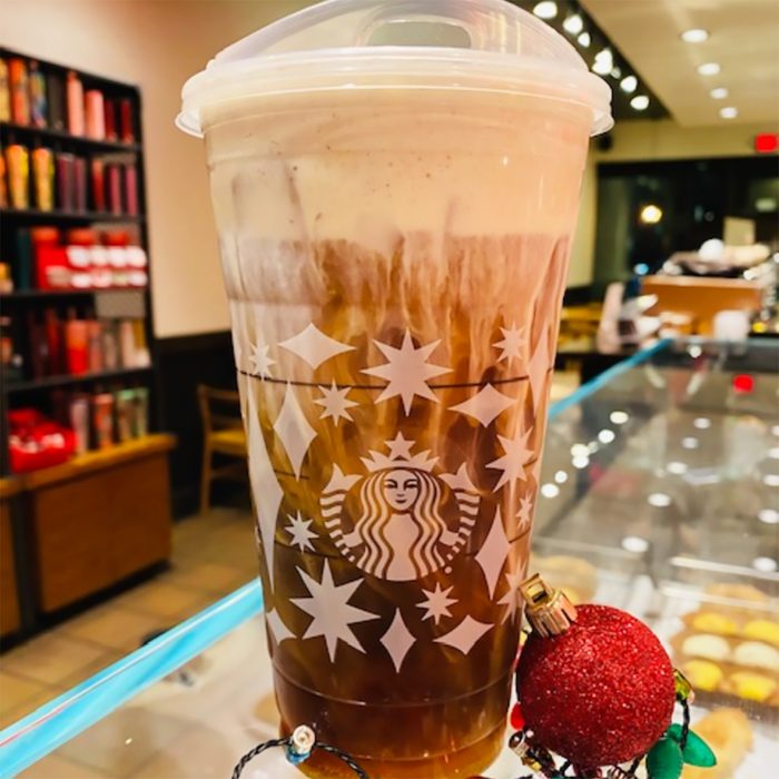 HOLIDAY SPICE COLD BREW AT STARBUCKS