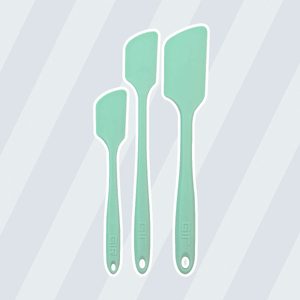 GIR: Get It Right All Silicone Mini, Skinny & Ultimate Spatula 3 Pc Set (Mint)
