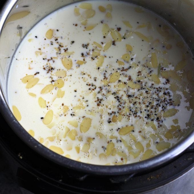 How to make kheer, the Indian rice pudding in Instant Pot