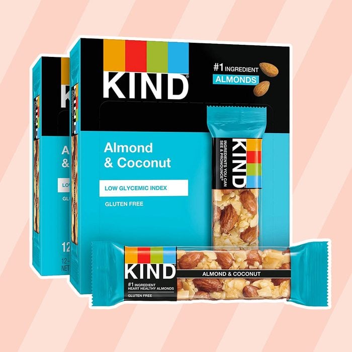 kosher snacks KIND Bars, Almond and Coconut, Gluten Free, 1.4 Ounce, 24 Count