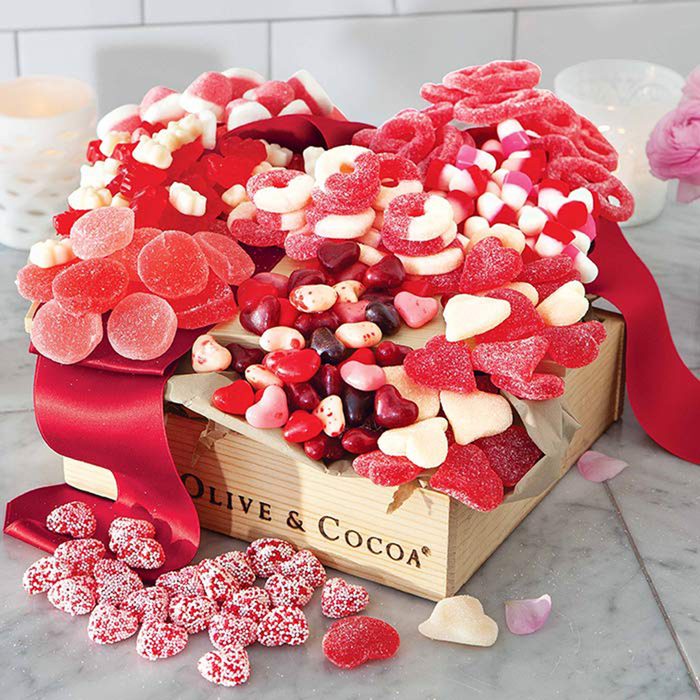 edible valentine's gifts Olive Cocoa Gummy Love Crate