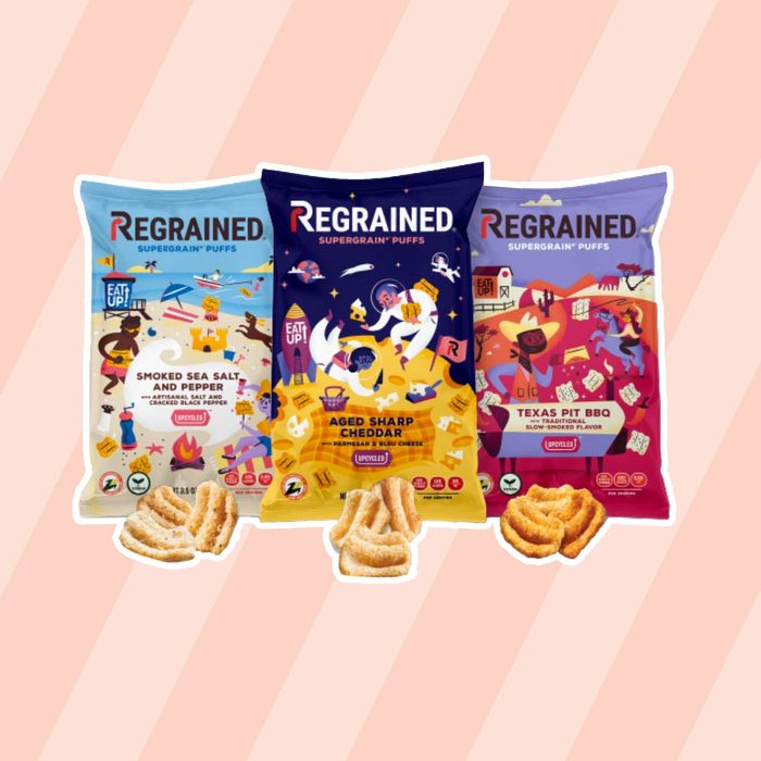 healthy snacks to buy ReGrained Organic Snack Puffs