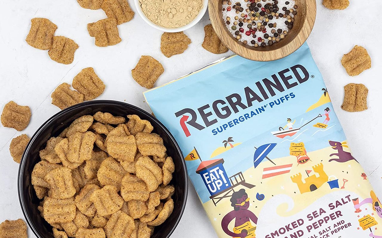 ReGrained Organic Snack Puffs