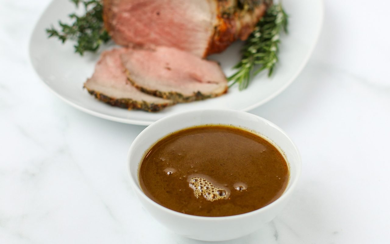 How To Make Au Jus From Pan Drippings