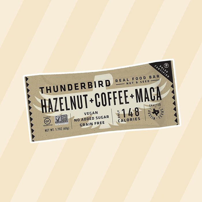 Thunderbird Hazelnut Coffee Maca Energy Bars paleo snacks