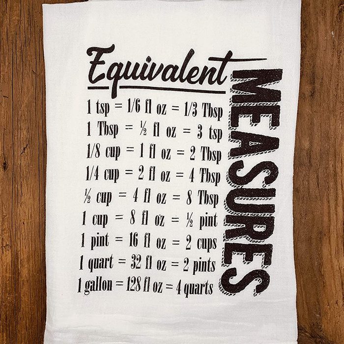 cute tea towels Towel Measurements Kitchen Conversions Perfect