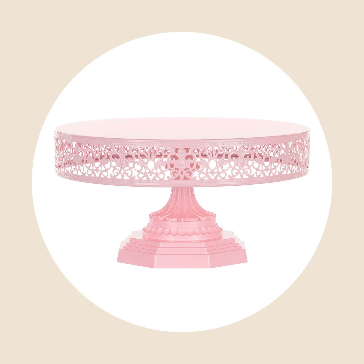 Pink Cake Stand