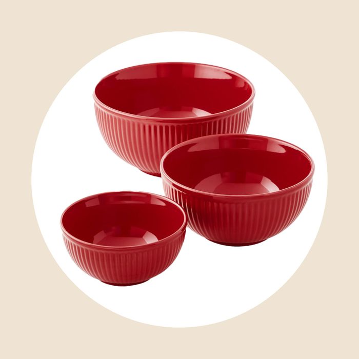 Red Bowl Set 