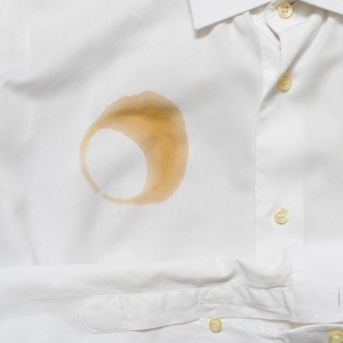 Coffee Stain On A Shirt
