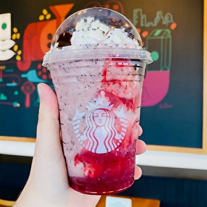 Starbucks Love Bug Frappuccino from the secret menu square