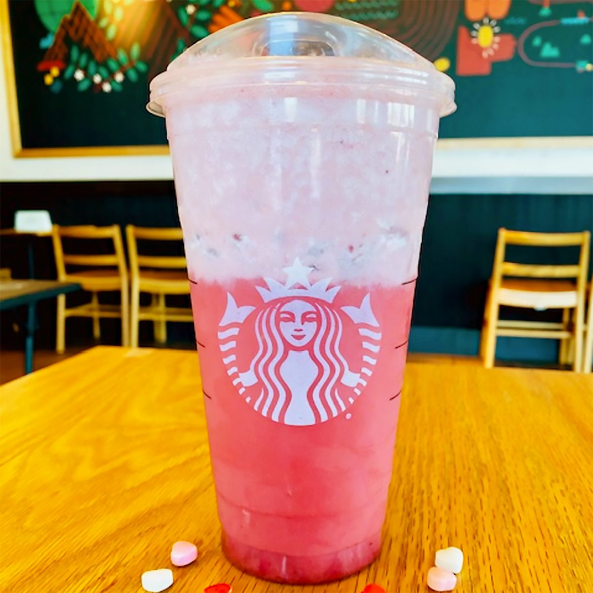 Starbucks Love On The Rocks drink from secret menu