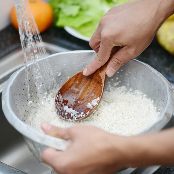 colander uses Washing White Rice