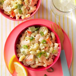 Shrimp and Crab Macaroni Salad