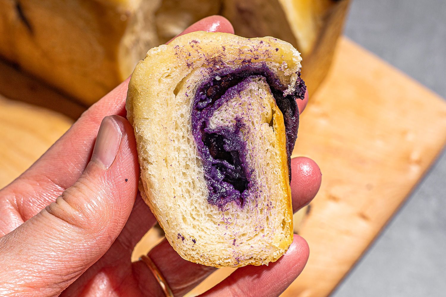 how to make ube bread