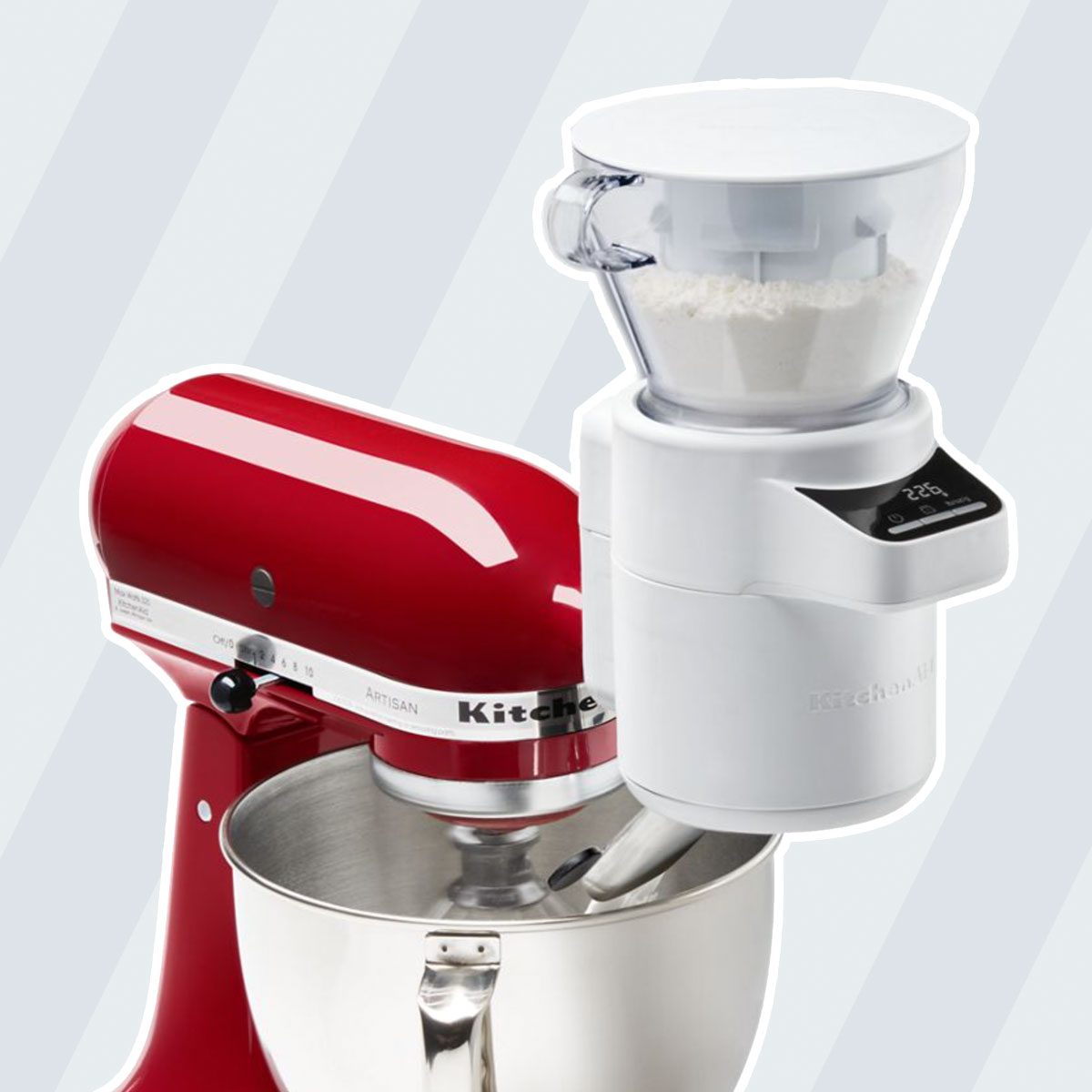 KitchenAid, Sifter + Scale Stand Mixer Attachment