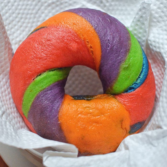 Rainbow Bagel