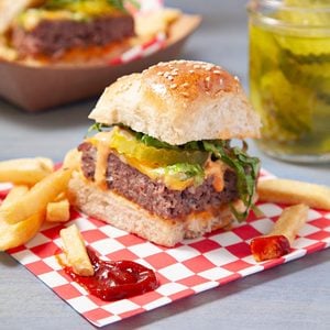 Burger Sliders with Secret Sauce