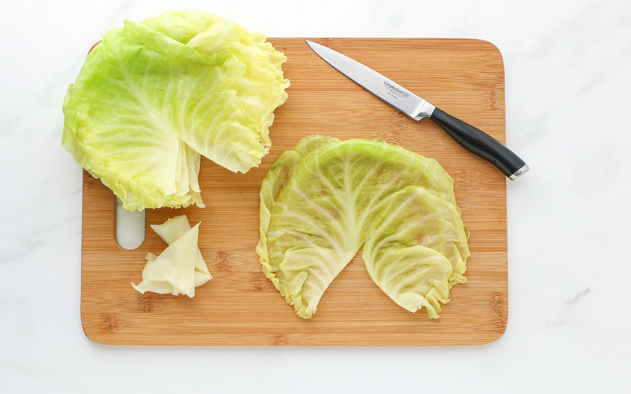 Cabbage Leaves how to make vegan cabbage rolls