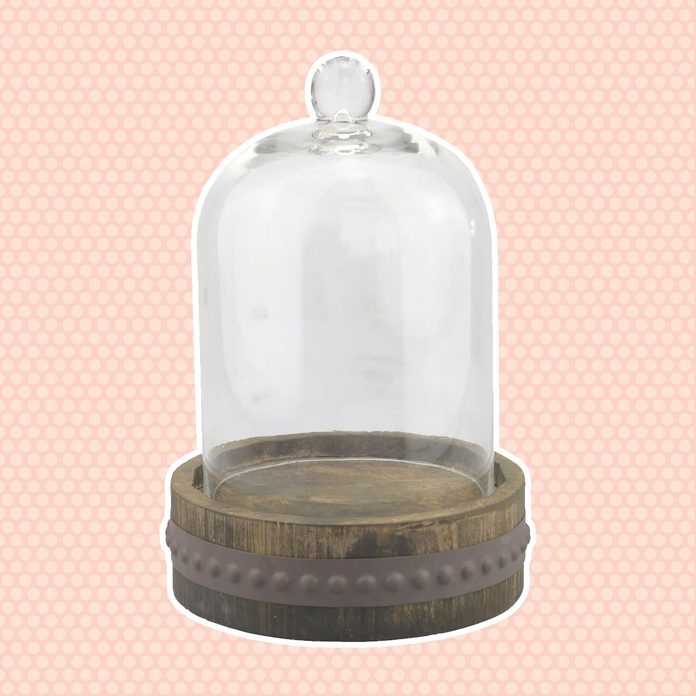 Glass Bell Jar vintage easter decorations
