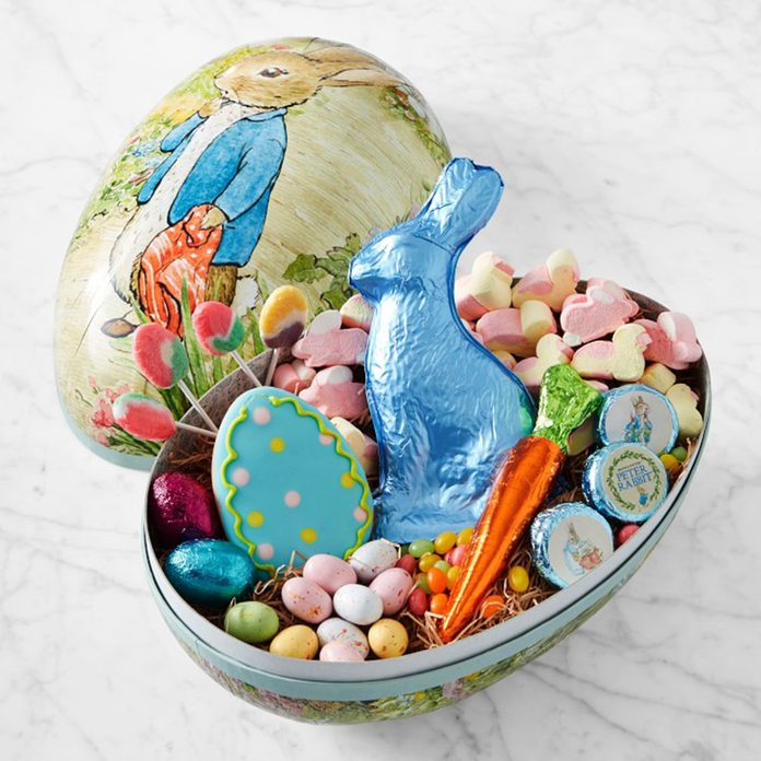 Peter Rabbit Egg vintage easter decorations
