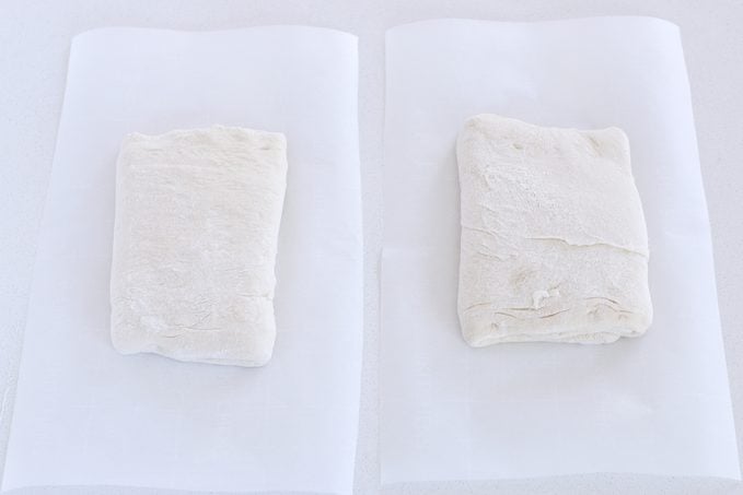 Shape Loaves How to make ciabatta bread