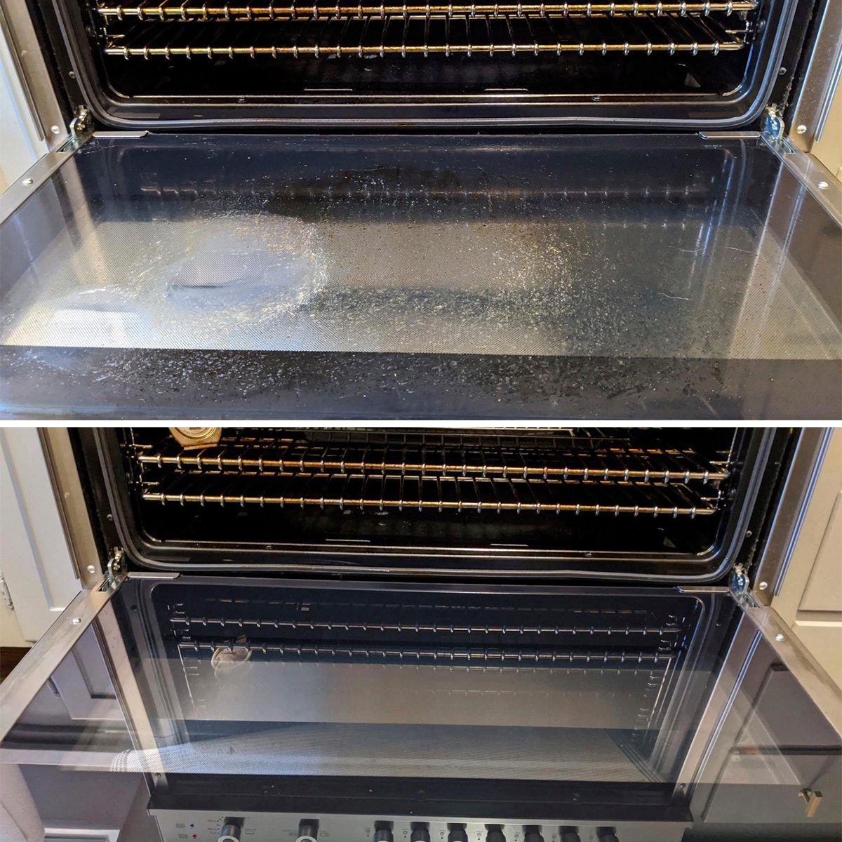 Before and After Oven Cleaning Photos 2022