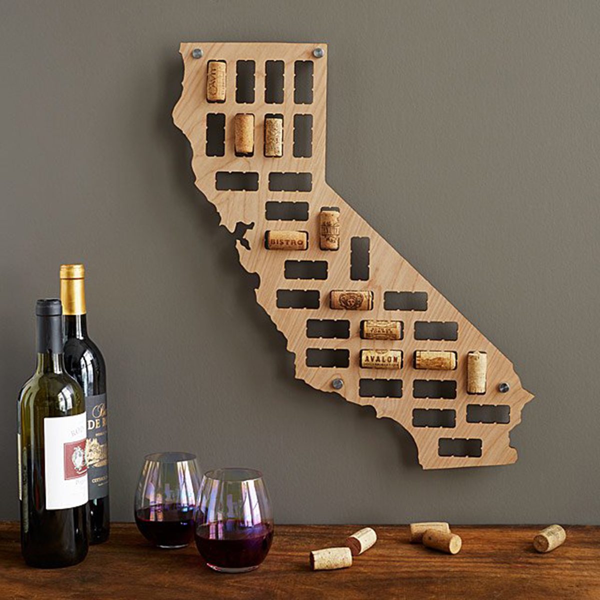 Wine Cork States what to send mom for mother