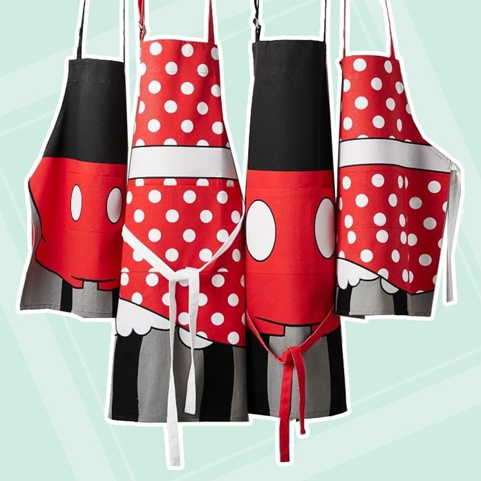 Disney Mickey Minnie Adult Kid Aprons O