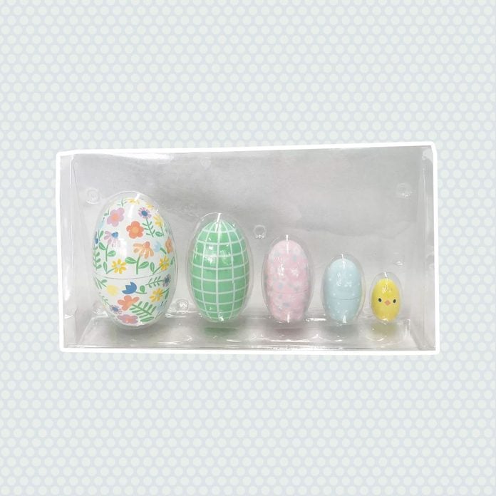 Easter Nesting Eggs vintage easter decorations