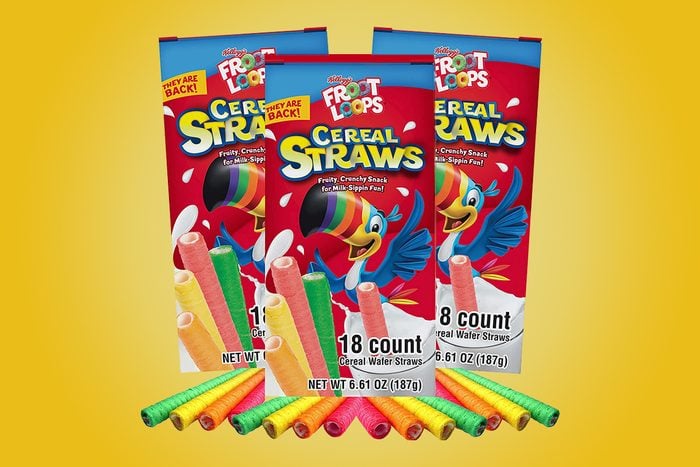 Fruit Loops Cereal Straws