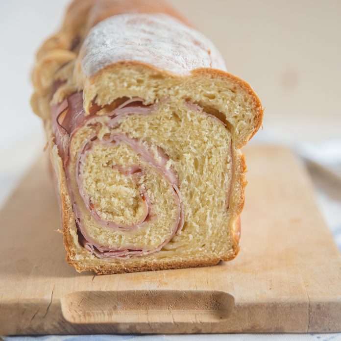 easter traditions around the world Stuffed Bread With Ham