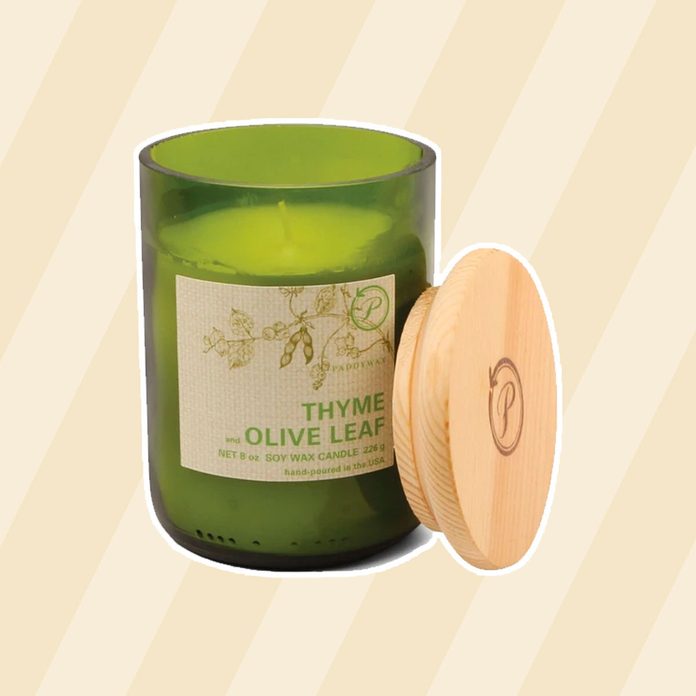 Thyme Olive Leaf Candle 1