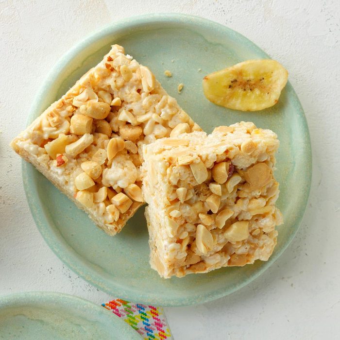 Funky Monkey Rice Krispies Treats