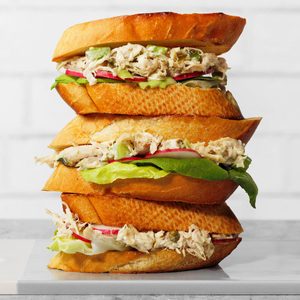 Toasted Chicken Salad Sandwiches