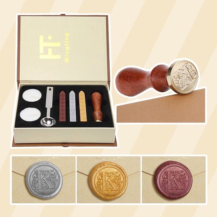 Wax Seal Stamp Kit personalized stationery