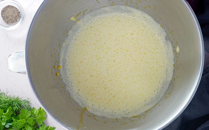 Continue to beat the mixture until well-blended avgolemono soup recipe