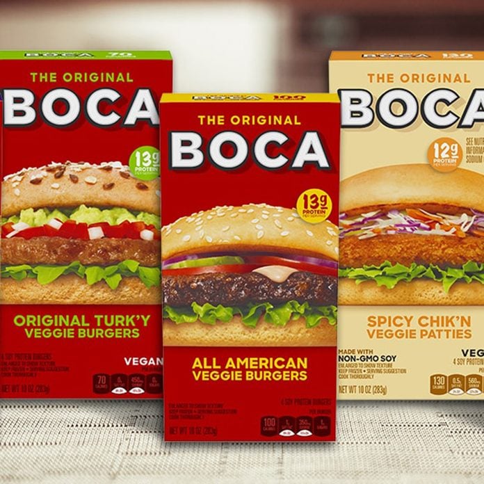Boca Burger plant-based meat brands