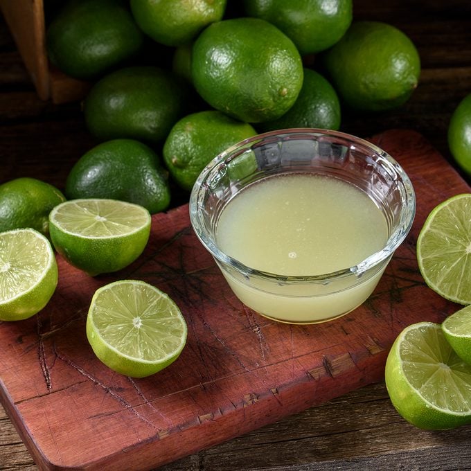 Lime With Juicer