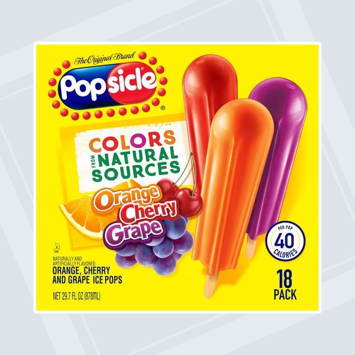 best popsicles Popsicle Orange Cherry Grape Variety Ice Pops 18ct