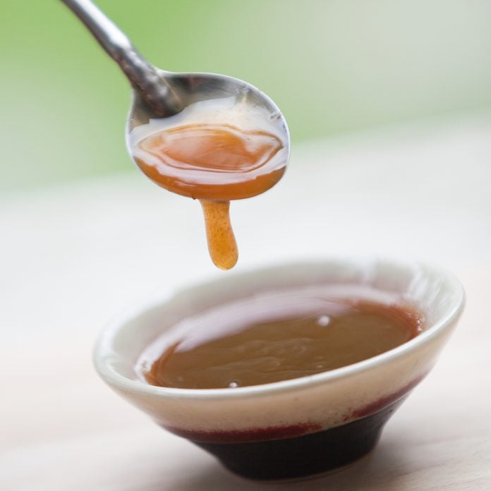 Tamarind Sauce, Paste, Juice, Liquid In Mini Bowl.