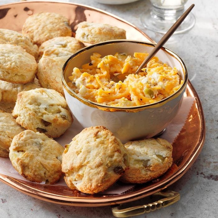 Biscuits with Southern Cheese Spread