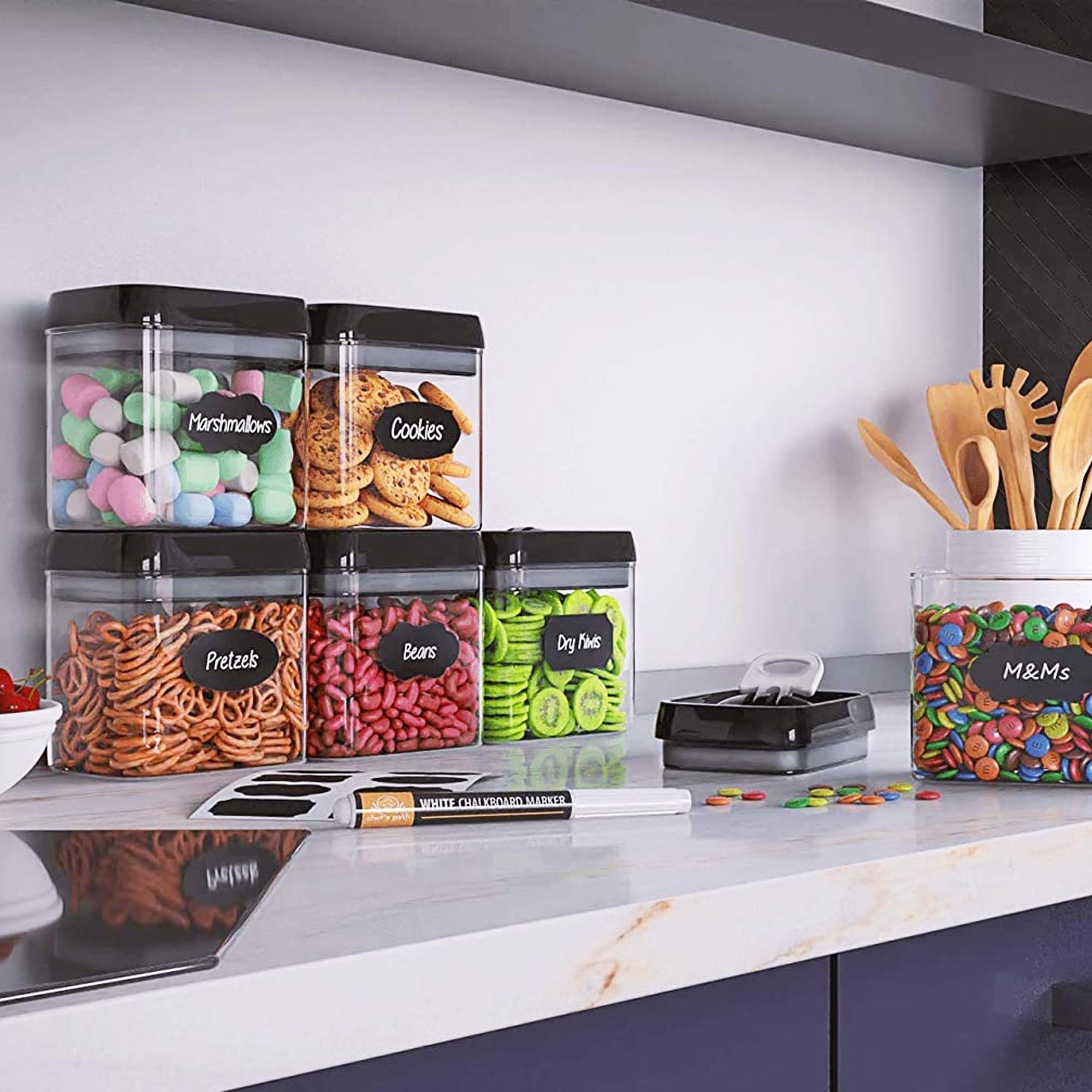 20 Pretty And Practical Kitchen Storage Containers