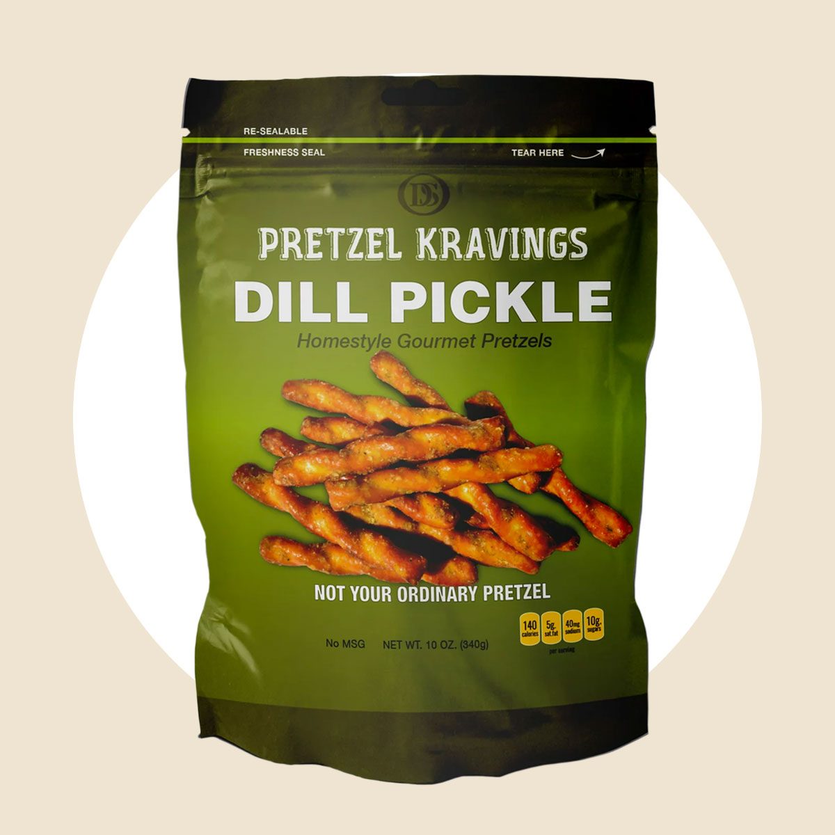 Dill Pickle Pretzels Via Merchant 21 Pickle Flavored Foods