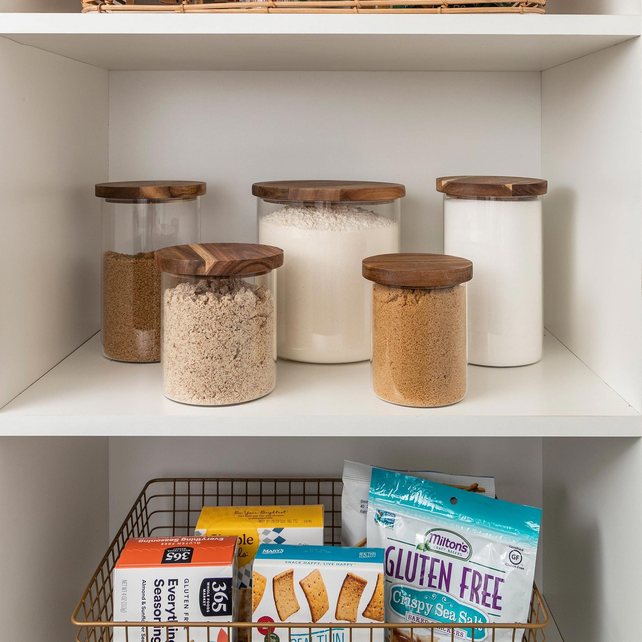 Best Pantry Storage Containers and Organizers for Food - Caitlin