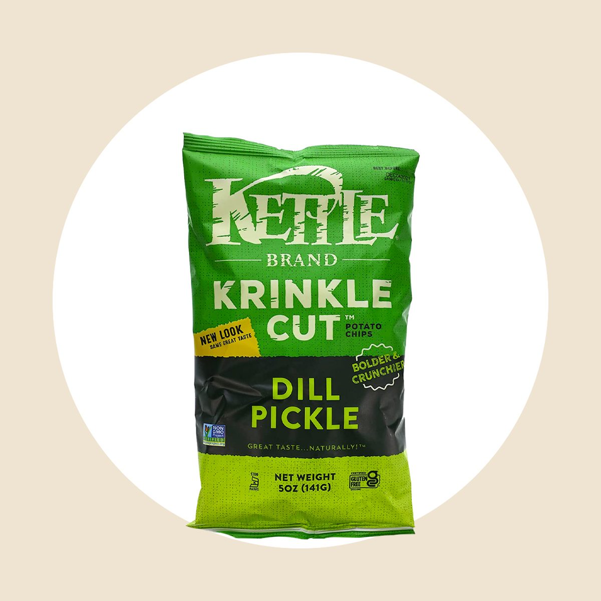 Kettle Brand Potato Chips Krinkle Cut Dill Pickle Kettle Chips Ecomm Amazon.com