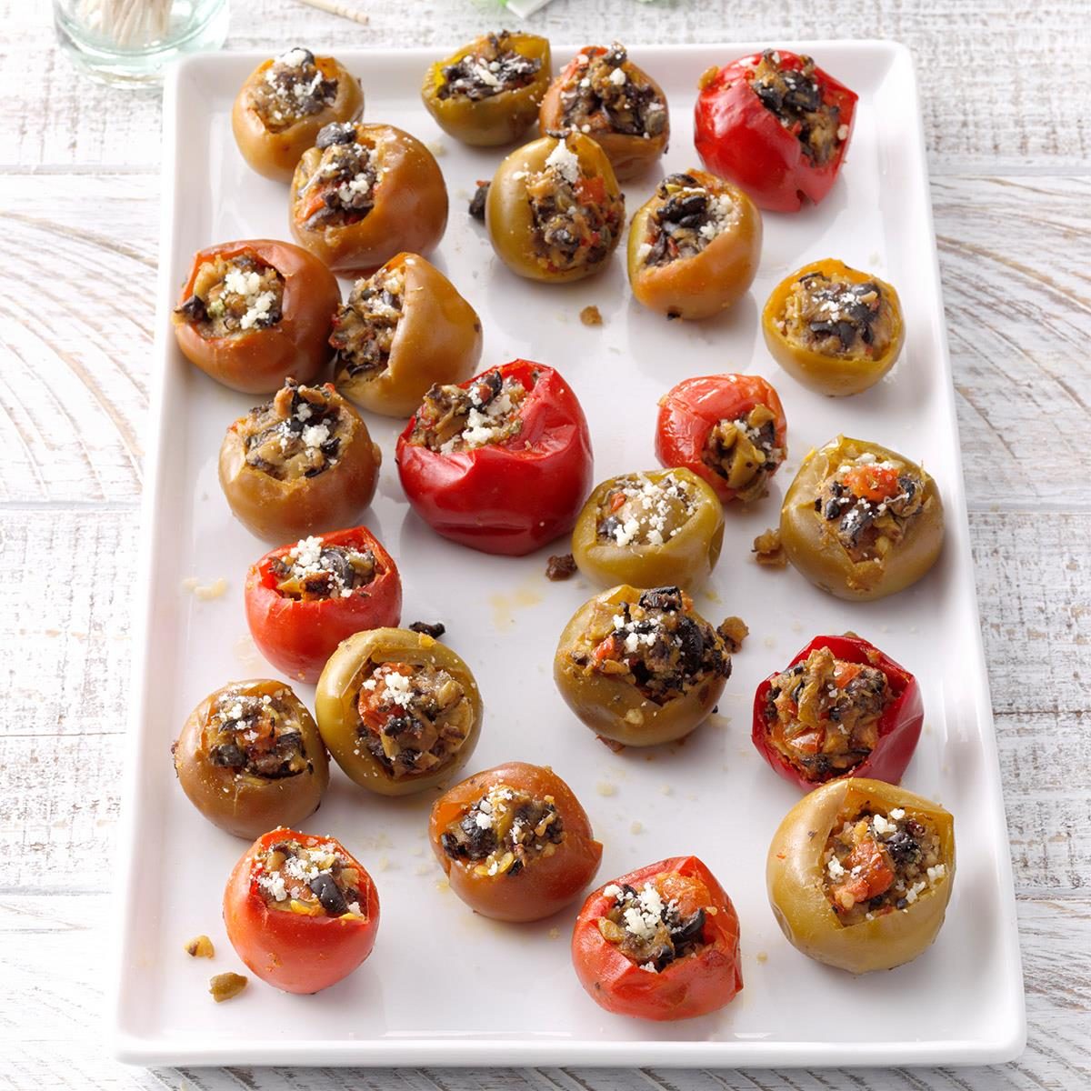 Savory Stuffed Cherry Peppers