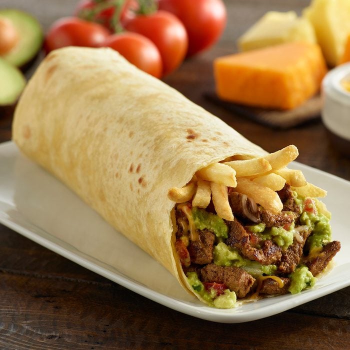 Carne Asada Beef And Guacamole Burrito