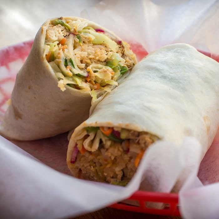 types of burritos Korean Bibimbap Burrito