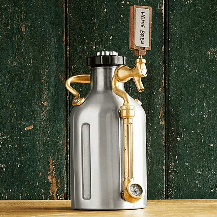 Pressurized Craft Beer Growler Ecomm Via Uncommongoods